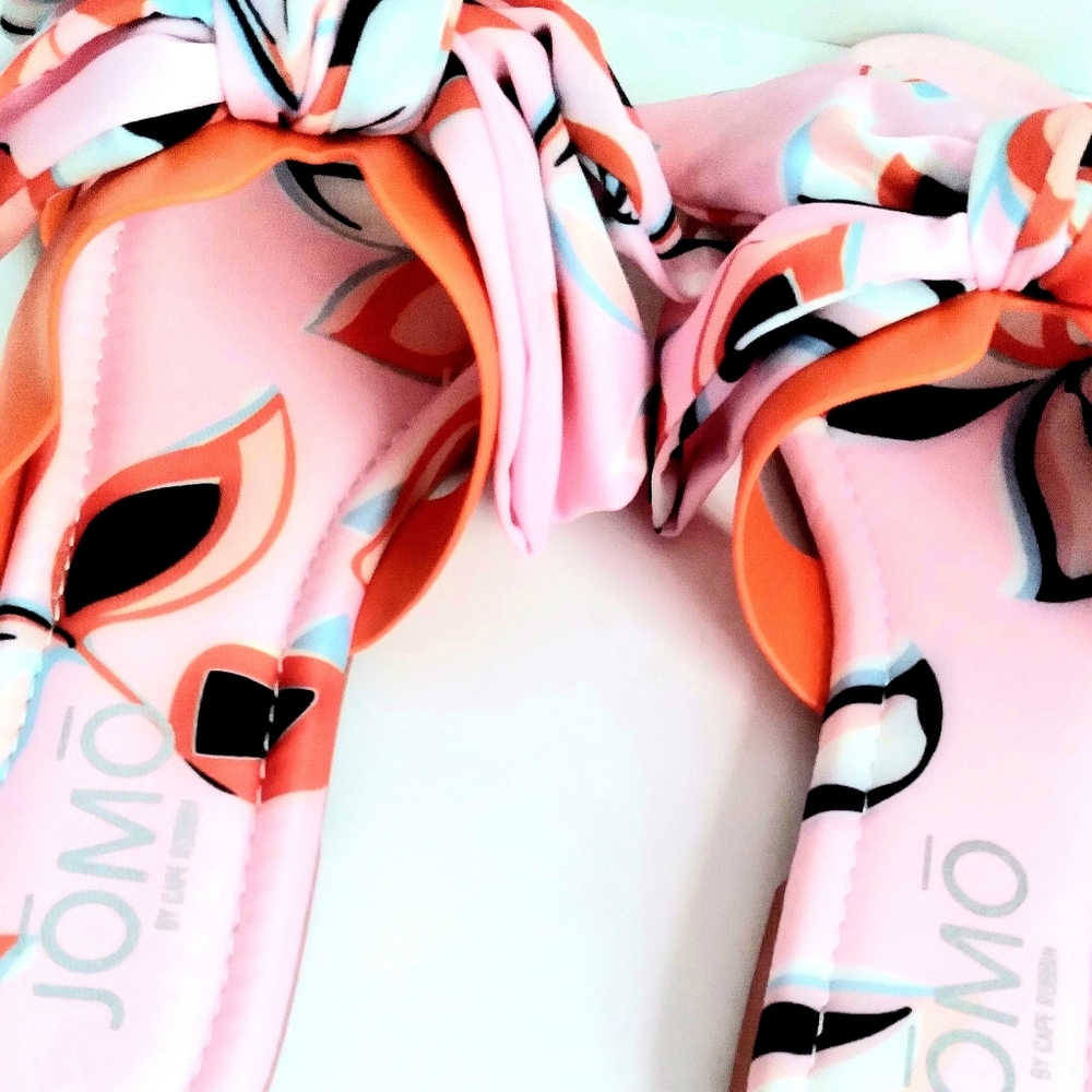 Pink and Orange Babo Sandal - Picture 3 of 6